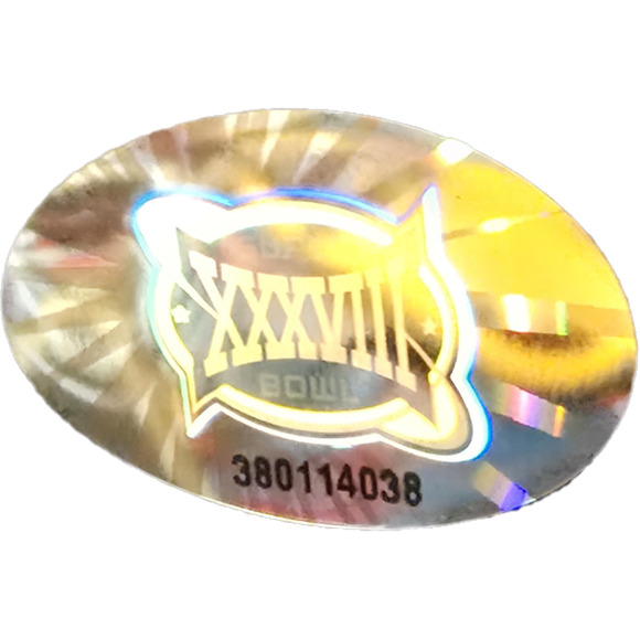 Reebok 2004 Superbowl Baseball Hat XXXVIII Patriots Panthers Tan Adjustable NIB‎ - Picture 7 of 10